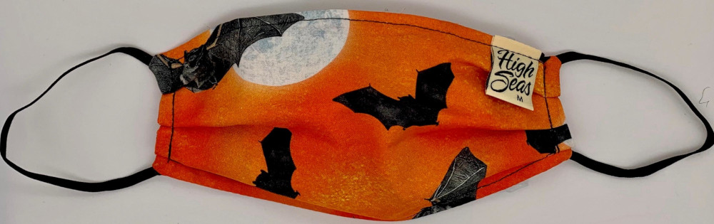 Halloween Nights 100% Cotton Face Mask  Made in USA